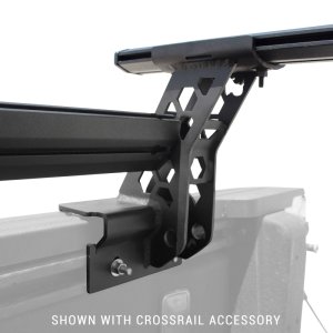RAM 1500 Truck Bed Rack - Go Rhino - XRS Cross Bars - Textured Black - `19-`22